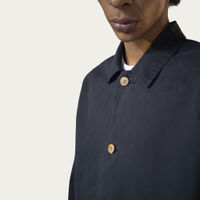 Blue Graphite Cotton Work Jacket | Bombinate Blue Graphite Cotton Work Jacket | Bombinate