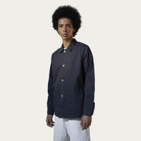 Blue Graphite Cotton Work Jacket | Bombinate Blue Graphite Cotton Work Jacket | Bombinate