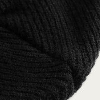 Black Rime Beanie | Bombinate Black Rime Beanie | Bombinate