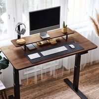 Walnut Solid Wood Standing Desk | Bombinate