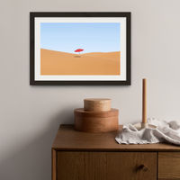 Protection Art Print Black Frame | Bombinate Protection Art Print Black Frame | Bombinate