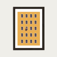 Open Mind Art Print Black Frame | Bombinate Open Mind Art Print Black Frame | Bombinate