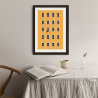 Open Mind Art Print Black Frame | Bombinate Open Mind Art Print Black Frame | Bombinate