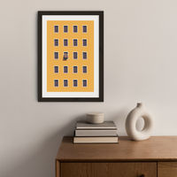 Open Mind Art Print Black Frame | Bombinate Open Mind Art Print Black Frame | Bombinate
