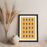 Open Mind Art Print Black Frame | Bombinate Open Mind Art Print Black Frame | Bombinate