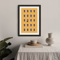 Open Mind Art Print Black Frame | Bombinate Open Mind Art Print Black Frame | Bombinate