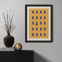 Open Mind Art Print Black Frame | Bombinate Open Mind Art Print Black Frame | Bombinate