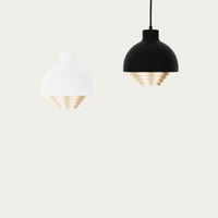 Black & Brass Strata Pendant Light | Bombinate Black & Brass Strata Pendant Light | Bombinate