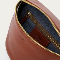 Cognac Hip Bag Can Gold | Bombinate Cognac Hip Bag Can Gold | Bombinate