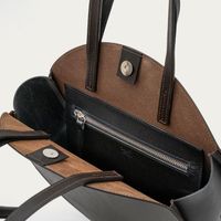 Dark Brown Round Bag Myra | Bombinate Dark Brown Round Bag Myra | Bombinate