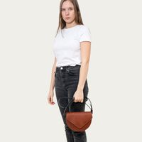 Cognac Saddle Bag Mavi | Bombinate Cognac Saddle Bag Mavi | Bombinate