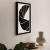 Twined 01 Black Art Print Black Frame | Bombinate Twined 01 Black Art Print Black Frame | Bombinate