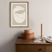 Twined 04 Sand Art Print Oak Frame | Bombinate Twined 04 Sand Art Print Oak Frame | Bombinate
