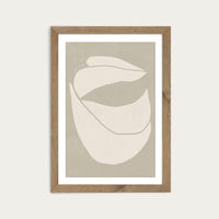 Twined 04 Sand Art Print Oak Frame | Bombinate Twined 04 Sand Art Print Oak Frame | Bombinate