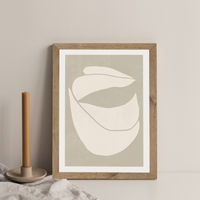 Twined 04 Sand Art Print Oak Frame | Bombinate Twined 04 Sand Art Print Oak Frame | Bombinate