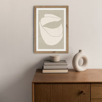 Twined 04 Sand Art Print Oak Frame | Bombinate Twined 04 Sand Art Print Oak Frame | Bombinate