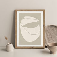Twined 04 Sand Art Print Oak Frame | Bombinate Twined 04 Sand Art Print Oak Frame | Bombinate
