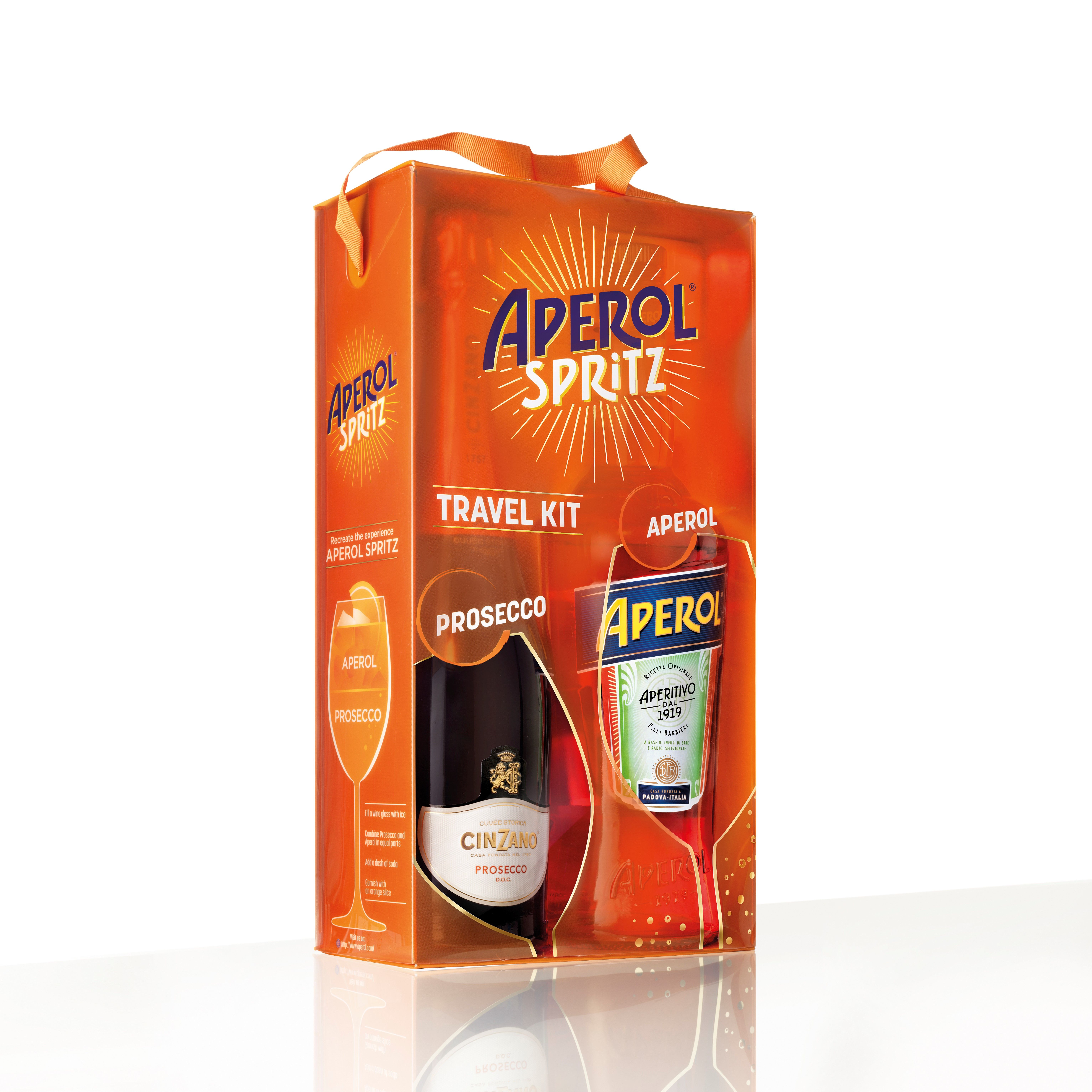 Aperol Spritz Travel Pack Aperol And Cinzano