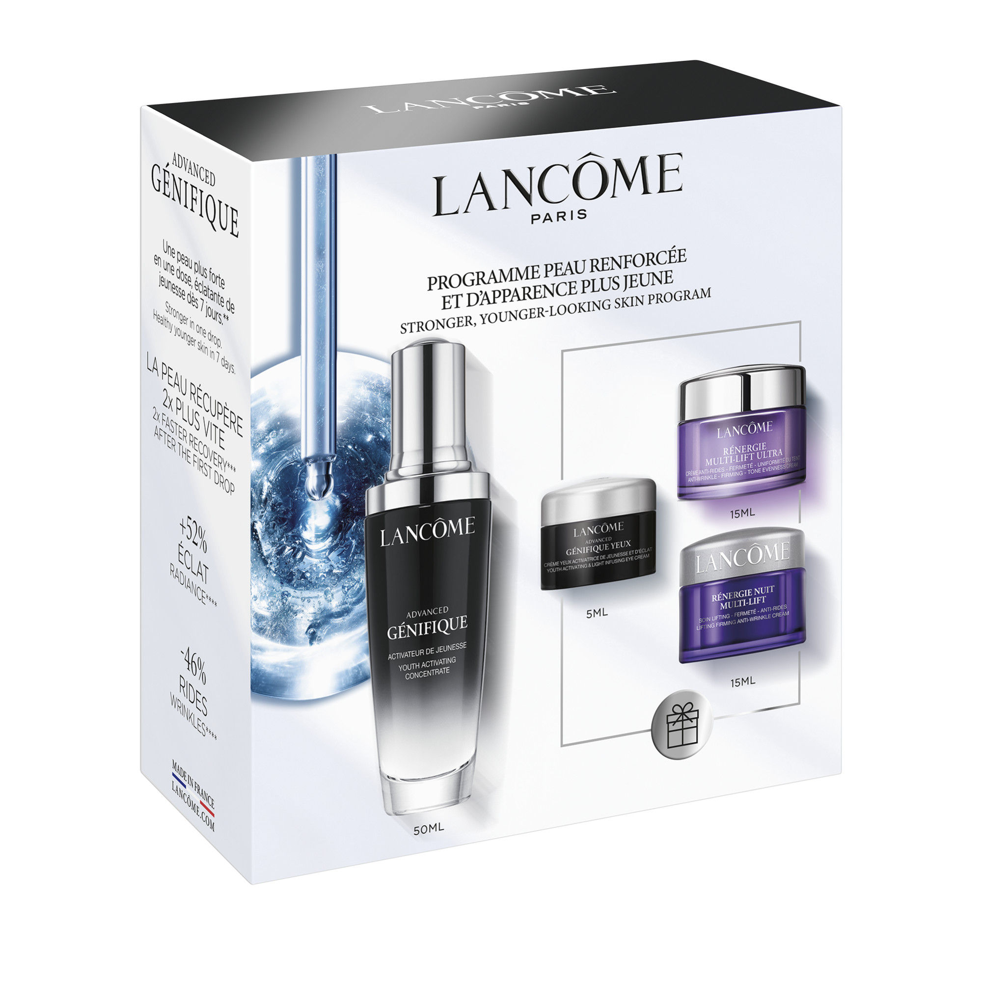 Lancôme Genifique Serum Routine Set 22 London Stansted Airport