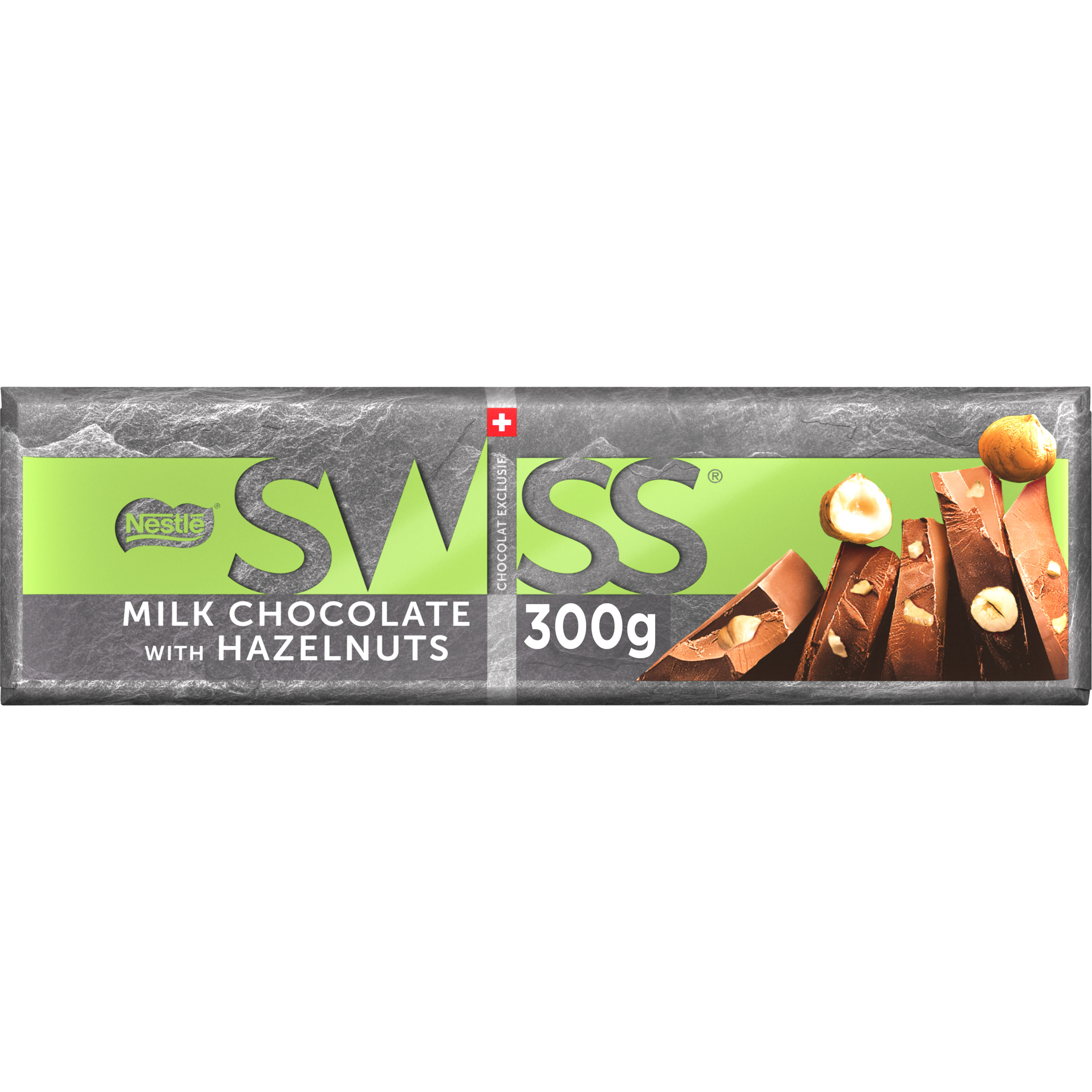 Nestlé Swiss Milk Chocolate with Hazelnuts Tablet London Stansted Airport