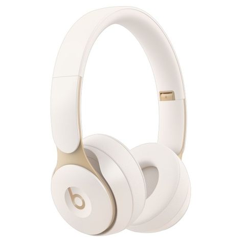 Beats By Dr Dre Solo Pro Wireless Bluetooth Noise Cancelling Headphones Ivory