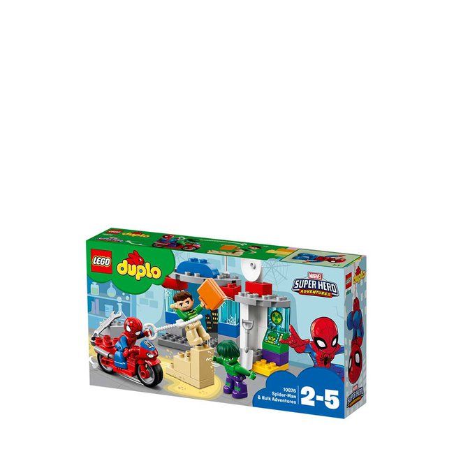 duplo spiderman and hulk