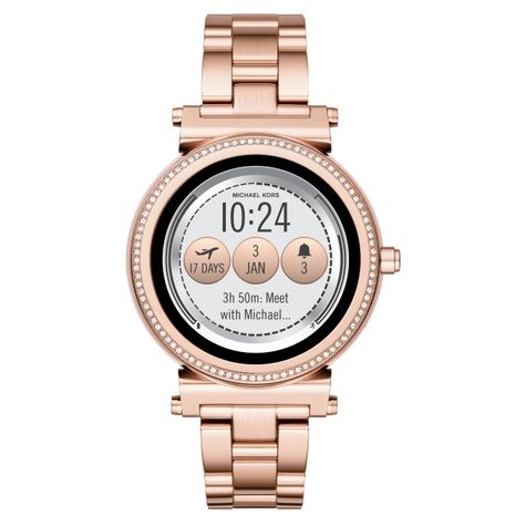 Michael Kors Ladies Access Sofie Smartwatch MKT5022 #Ffb6c1, Pink