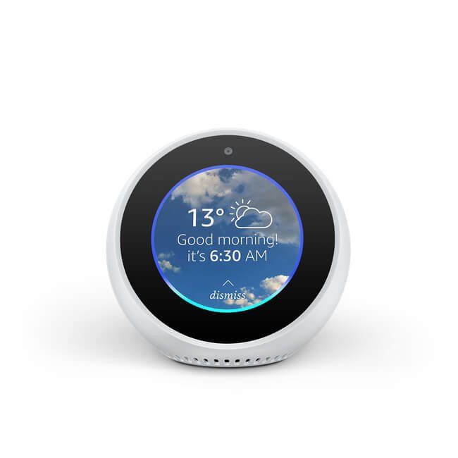 amazon echo spot white