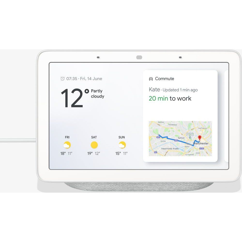 google home hub voice