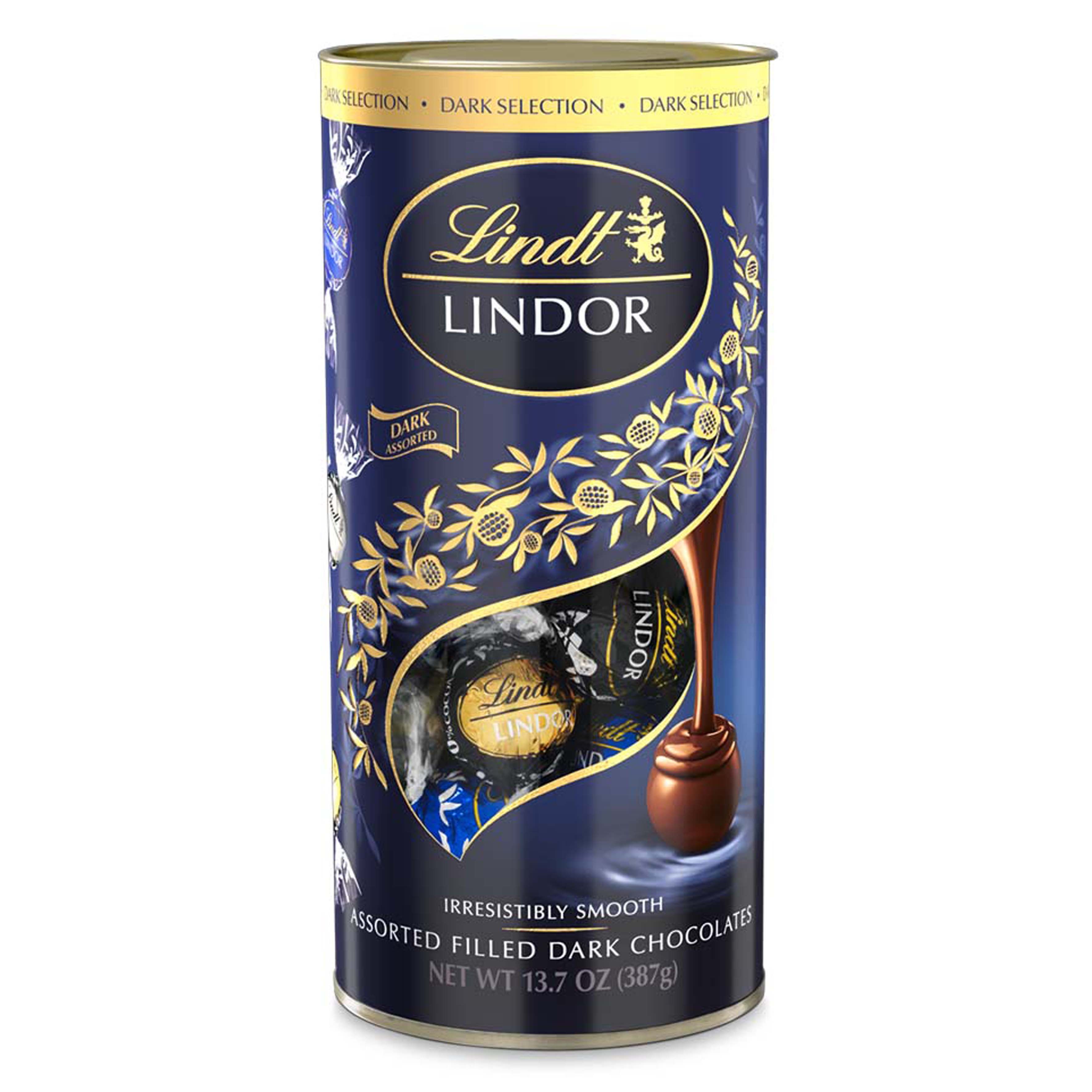 Lindt Lindor Tube Dark Selection London Stansted Airport 6093