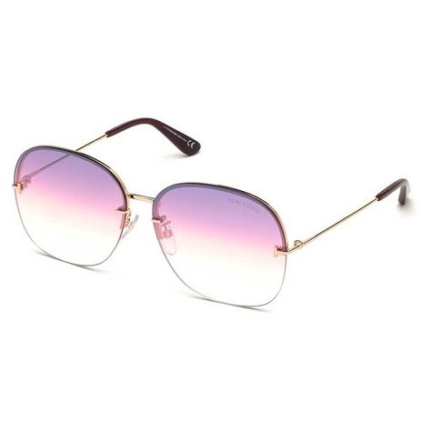 Tom Ford Sunglasses Lilliana FT0794H 6228Z Gold Pink Gradient | East  Midlands Airport