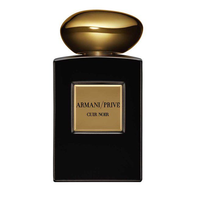 giorgio armani cuir noir