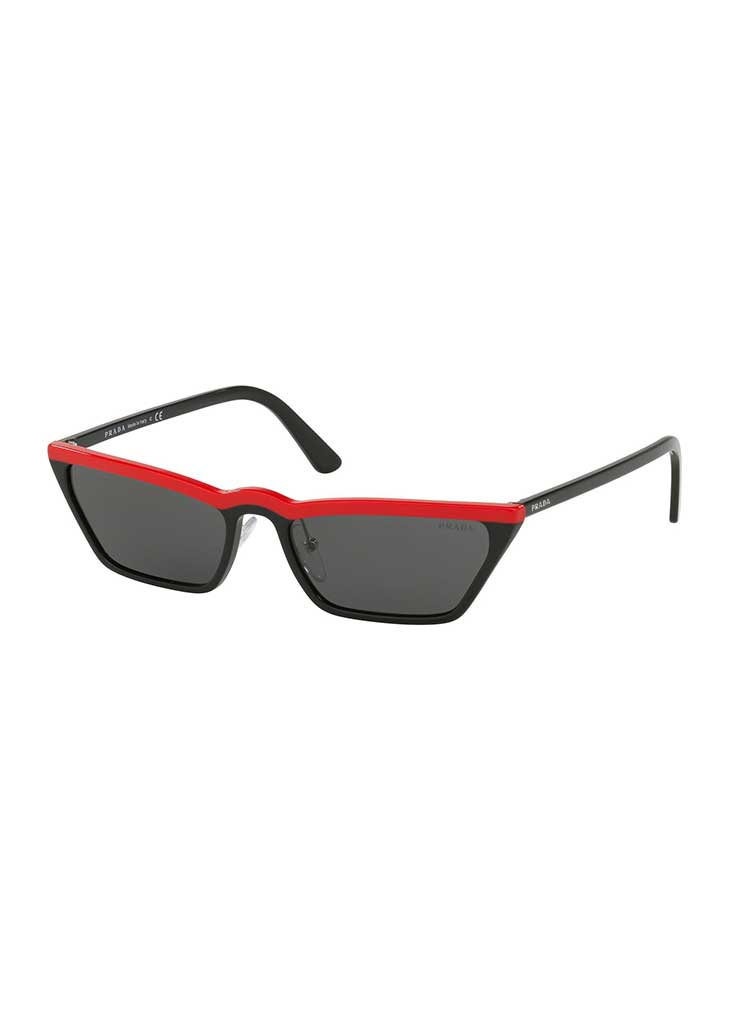 red and black prada sunglasses