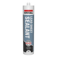 Soudal Trade Lead Sheet Sealant Grey 290ml