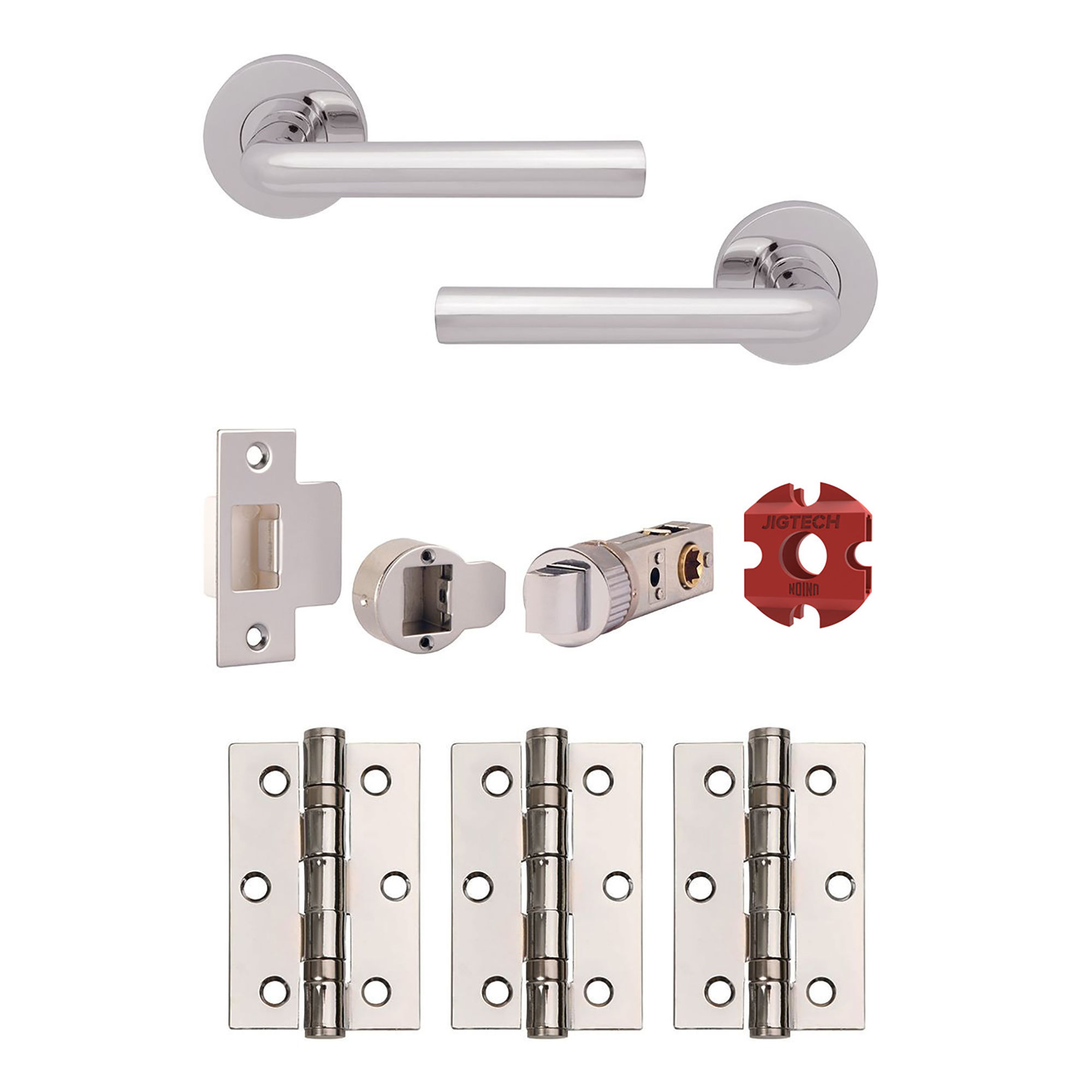 Dale Hardware Jigtech Riva Door Handle Pack PCP JTB72025