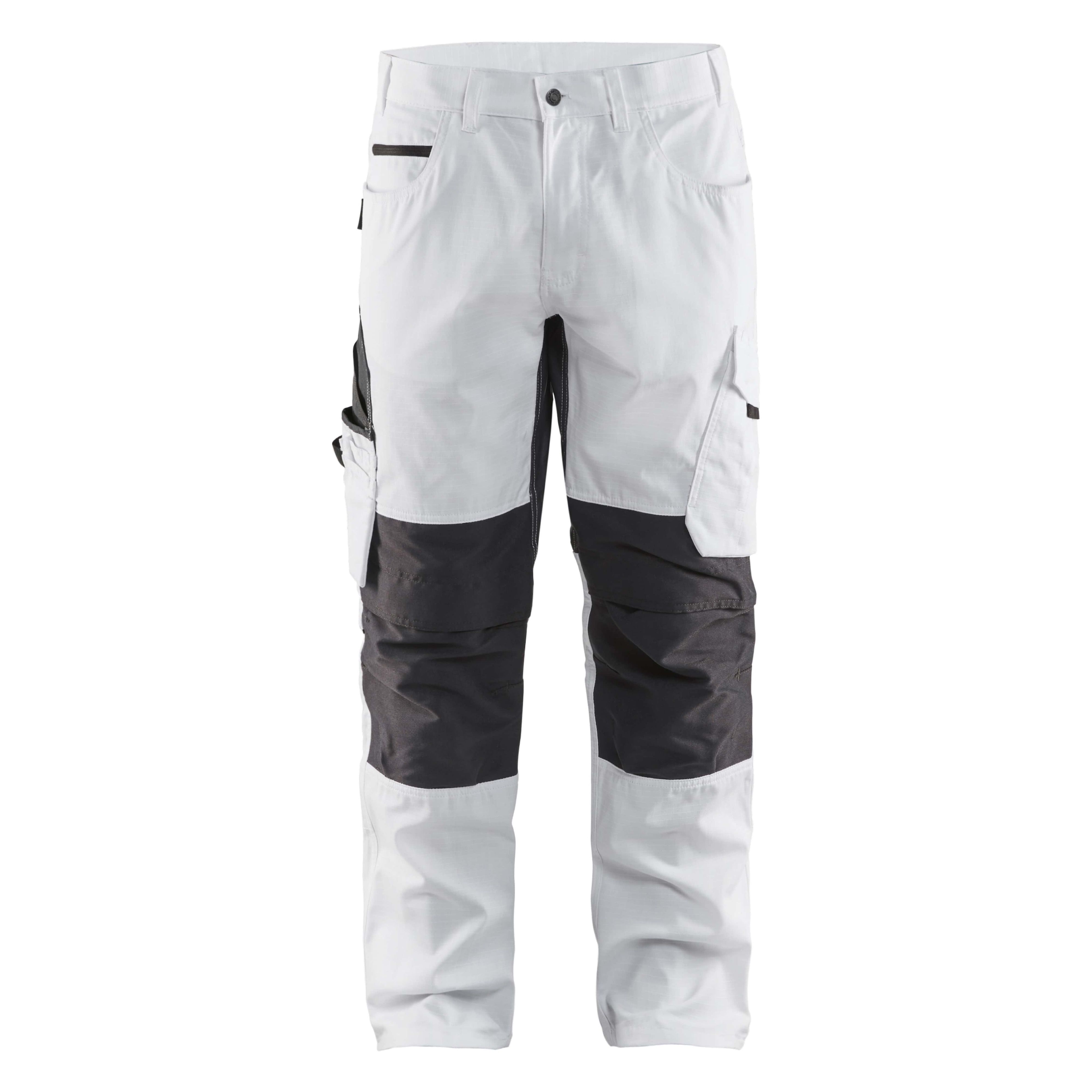 MASCOT Painters Trousers with kneepad pockets - White | Order Uniform UK Ltd