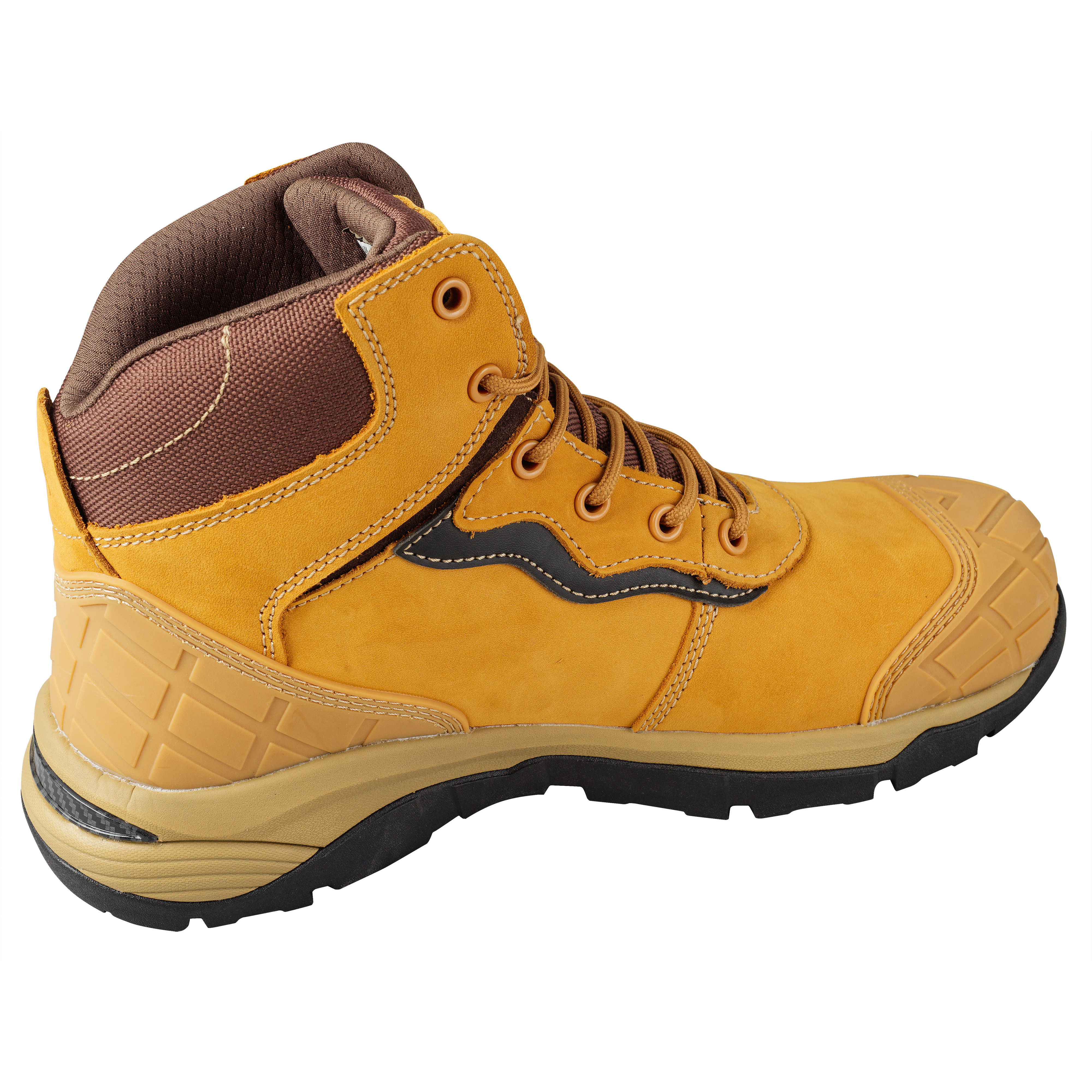 Buckler Tradez Blitz Lightweight Waterproof Metal-Free Safety Boots Honey -  BLITZHY