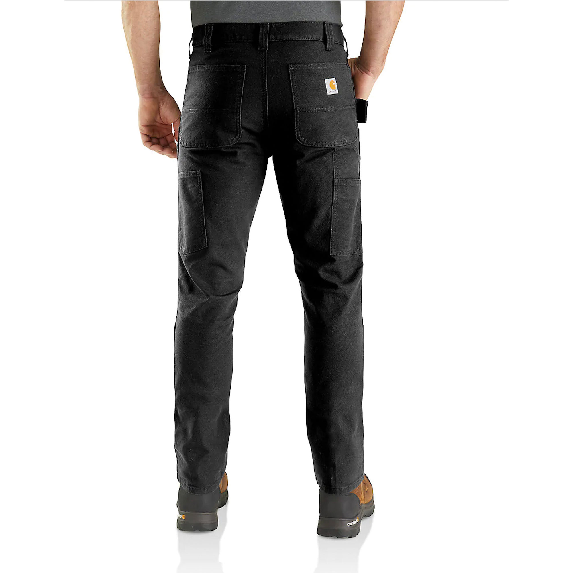 Buy Carhartt Men's Firm Duck Double-Front Work Dungaree Pant - 4 at  Amazon.in