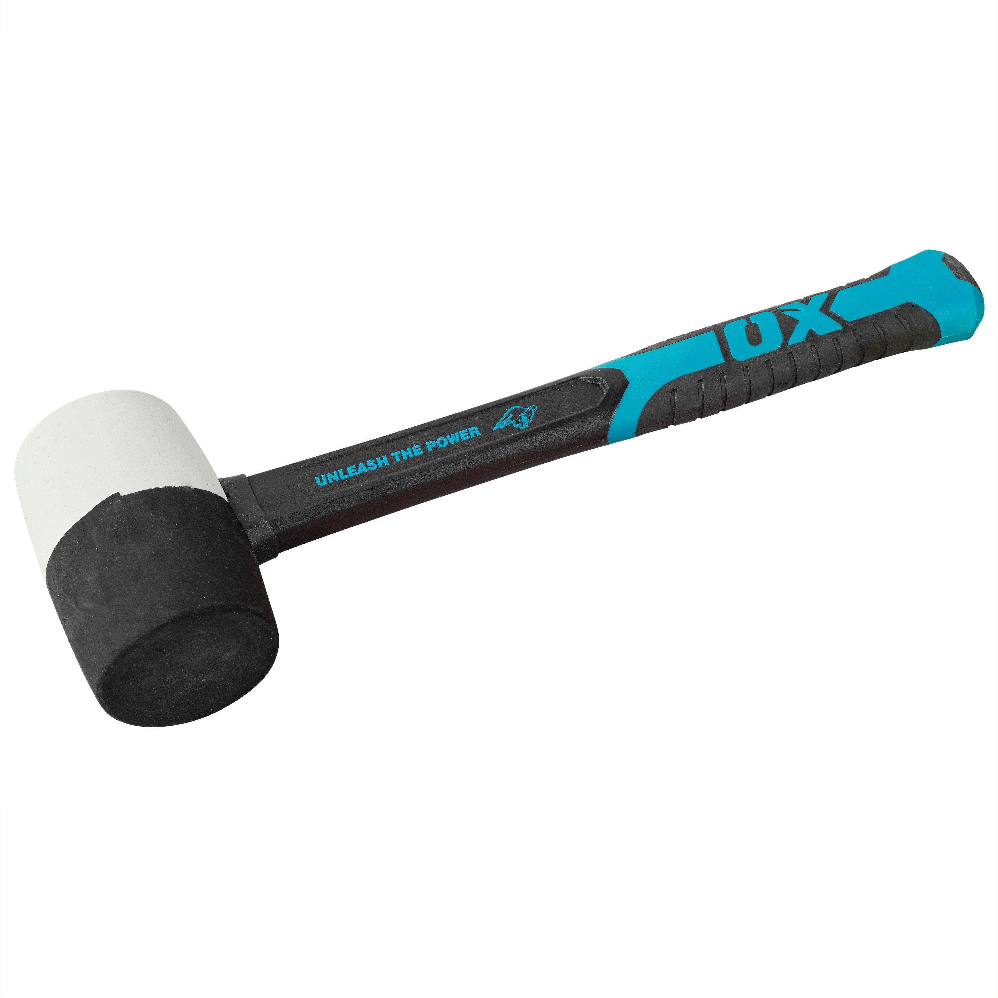 OX Trade Dual Colour Combination Rubber Mallet 16oz 450g OX