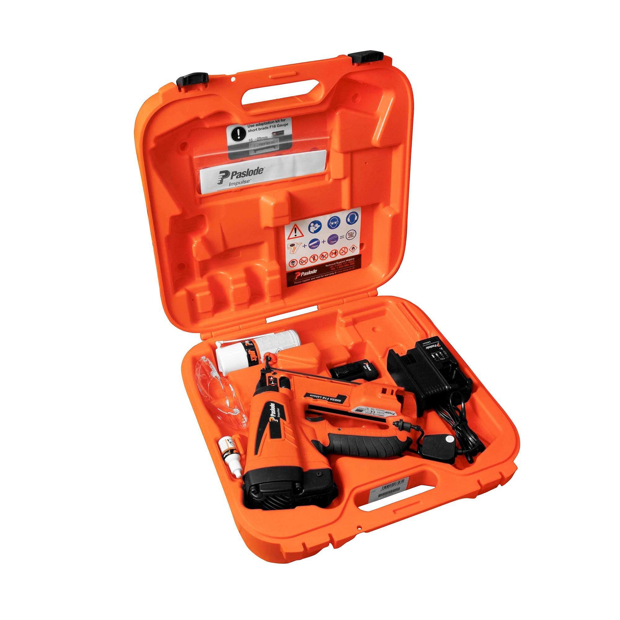 Li-Ion Cordless Angled Brad Nail Gun 