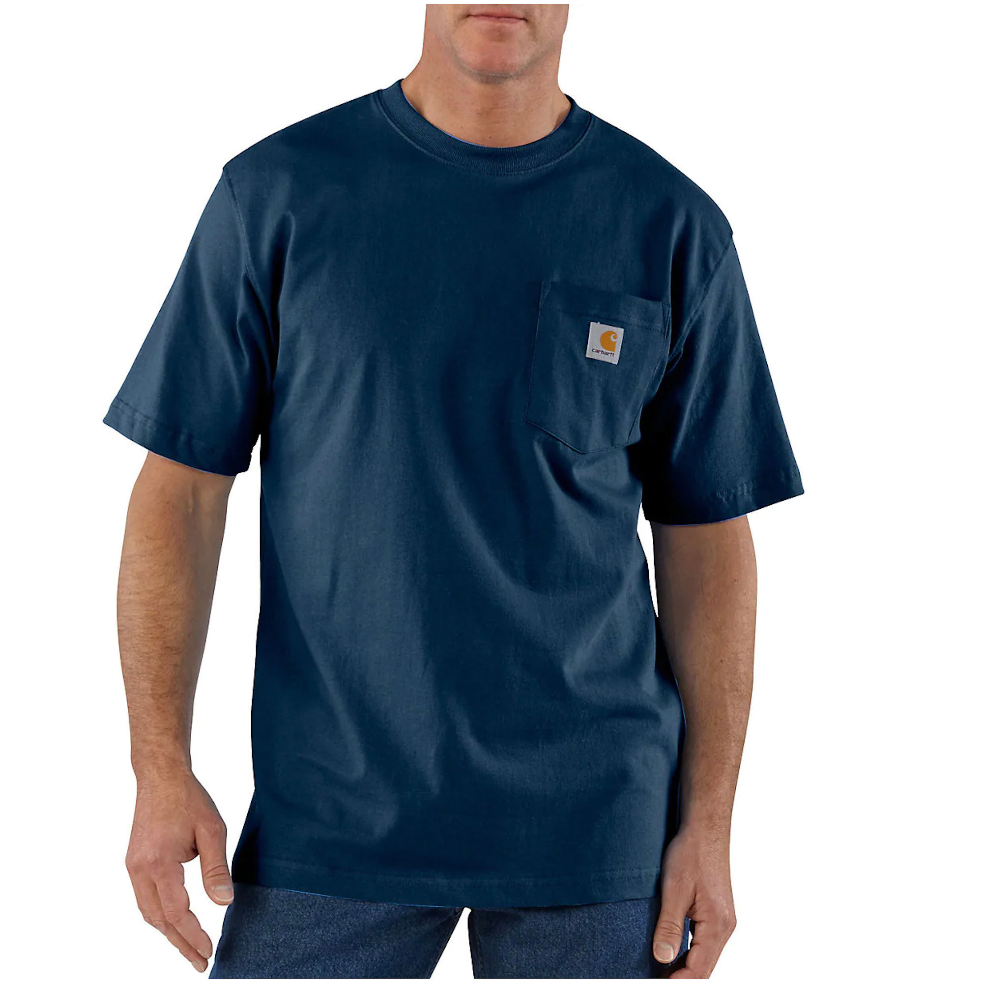 Carhartt K87 Pocket T-Shirt - Navy