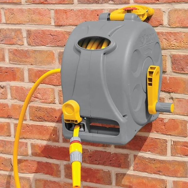 Shop Hozelock 2412 Free Standing Hose Reel with 25m of 12.5mm Hose