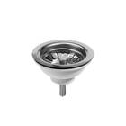 Bath Waste & Overflow with Mushroom Spring Metal Plug