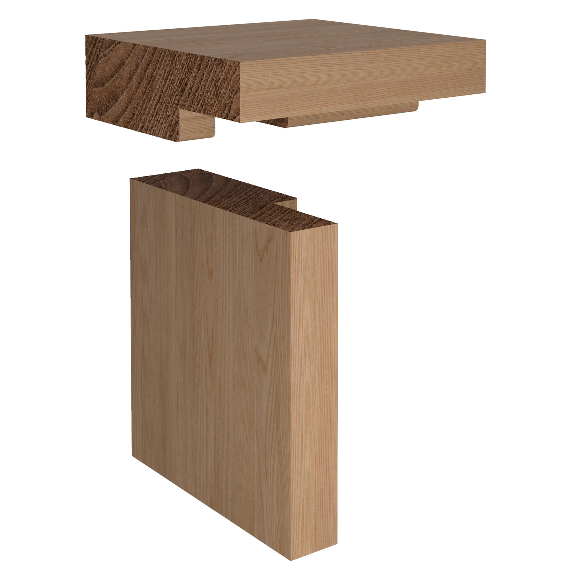 Internal Door Casing Set Redwood for 2'9" Door