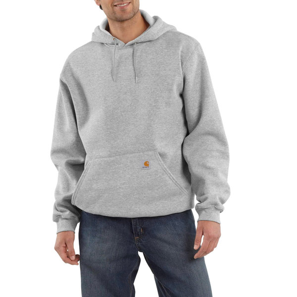 Carhartt Loose Fit Hooded Sweatshirt - Heather Grey