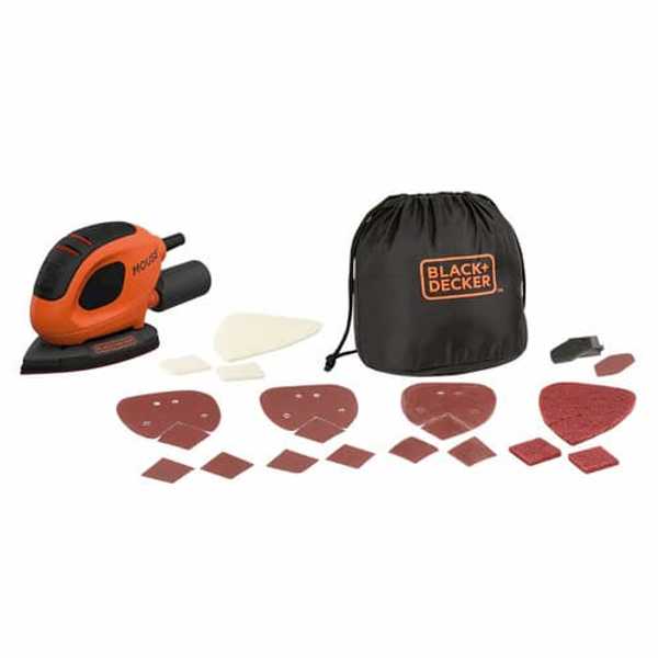 BLACK+DECKER 55 W Detail Mouse Electric Sander with Removable