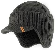 Scruffs Peaked Beanie Graphite Colourway