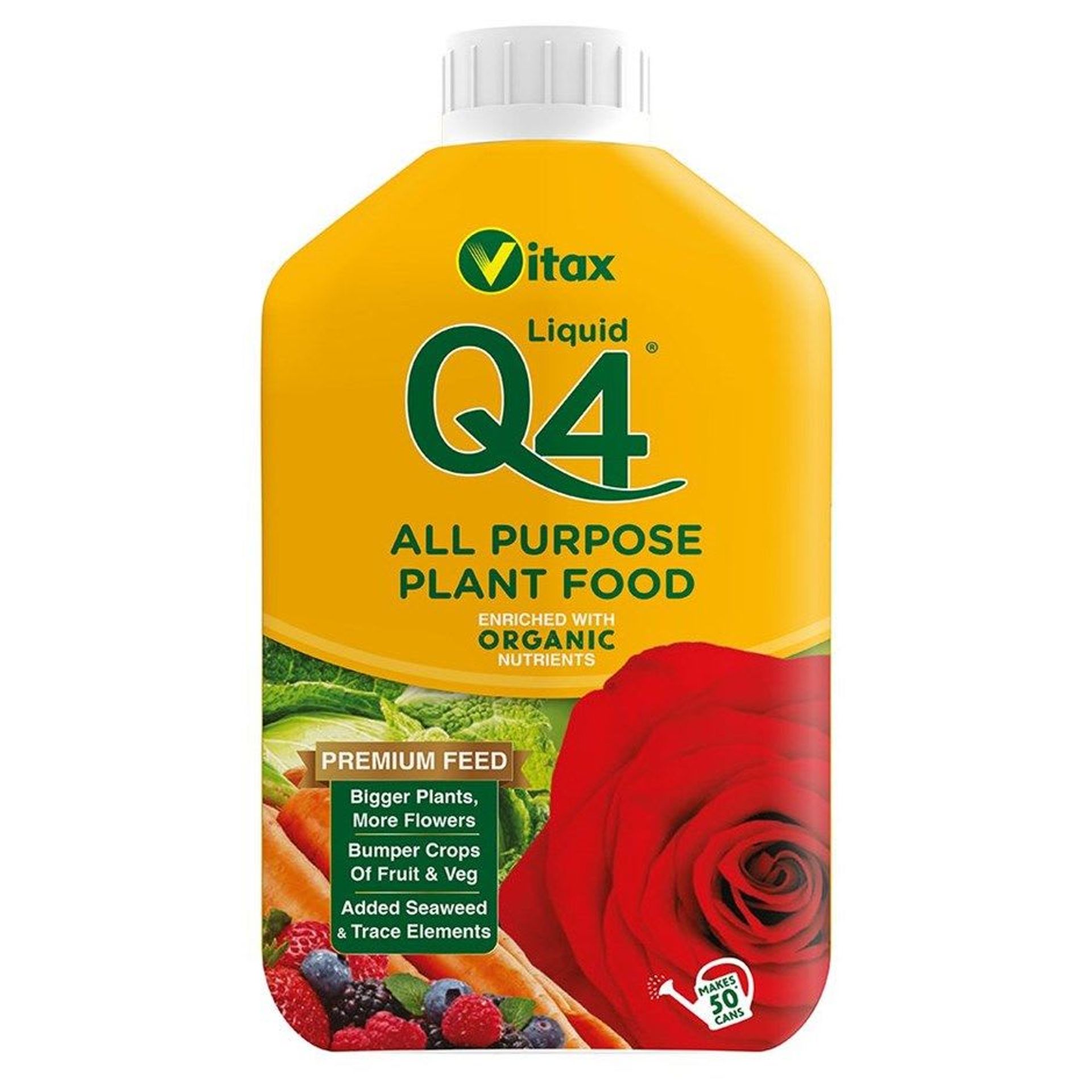 Vitax Q4 All Purpose Liquid Plant Food 1L