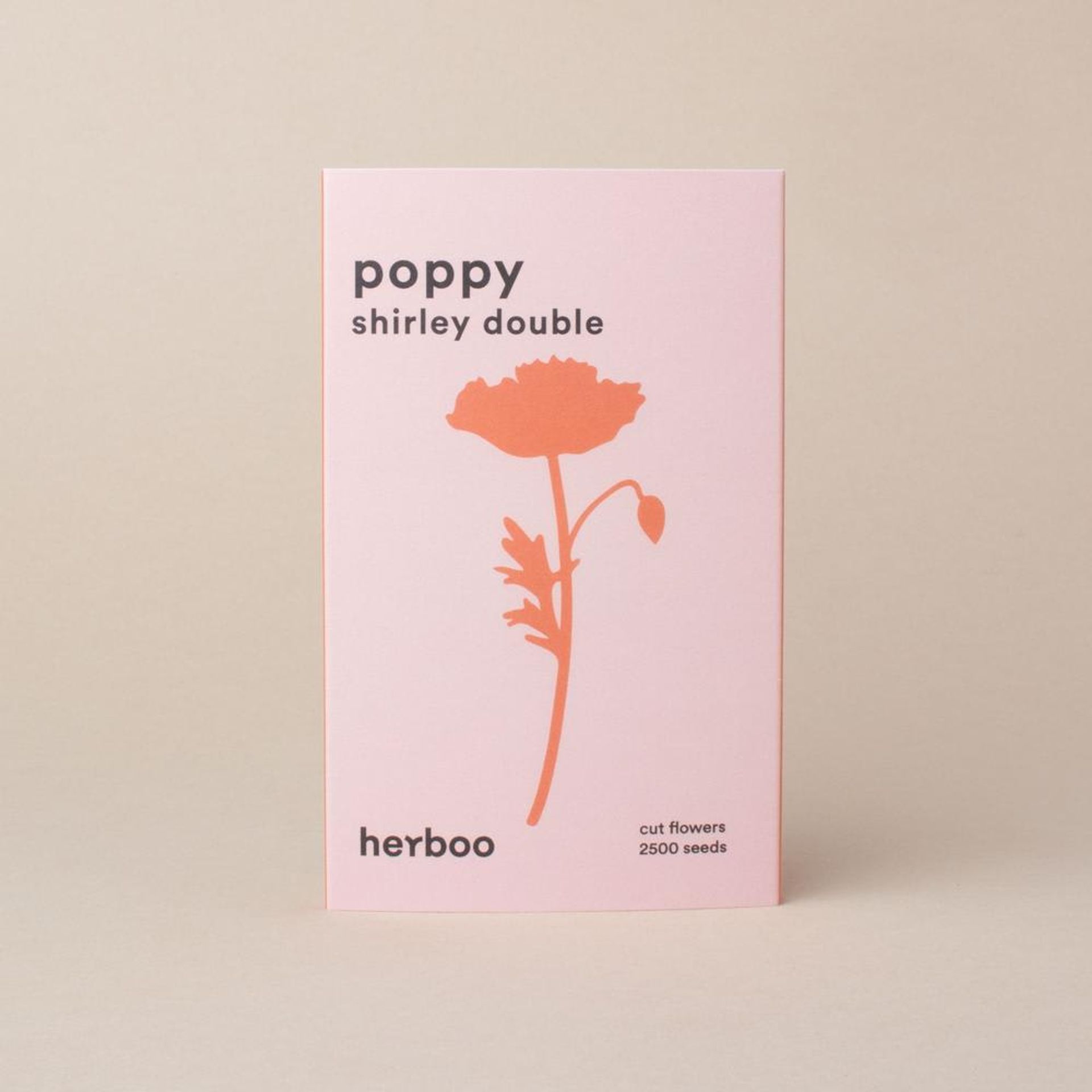 Herboo Poppy 'Shirley Double' Seeds
