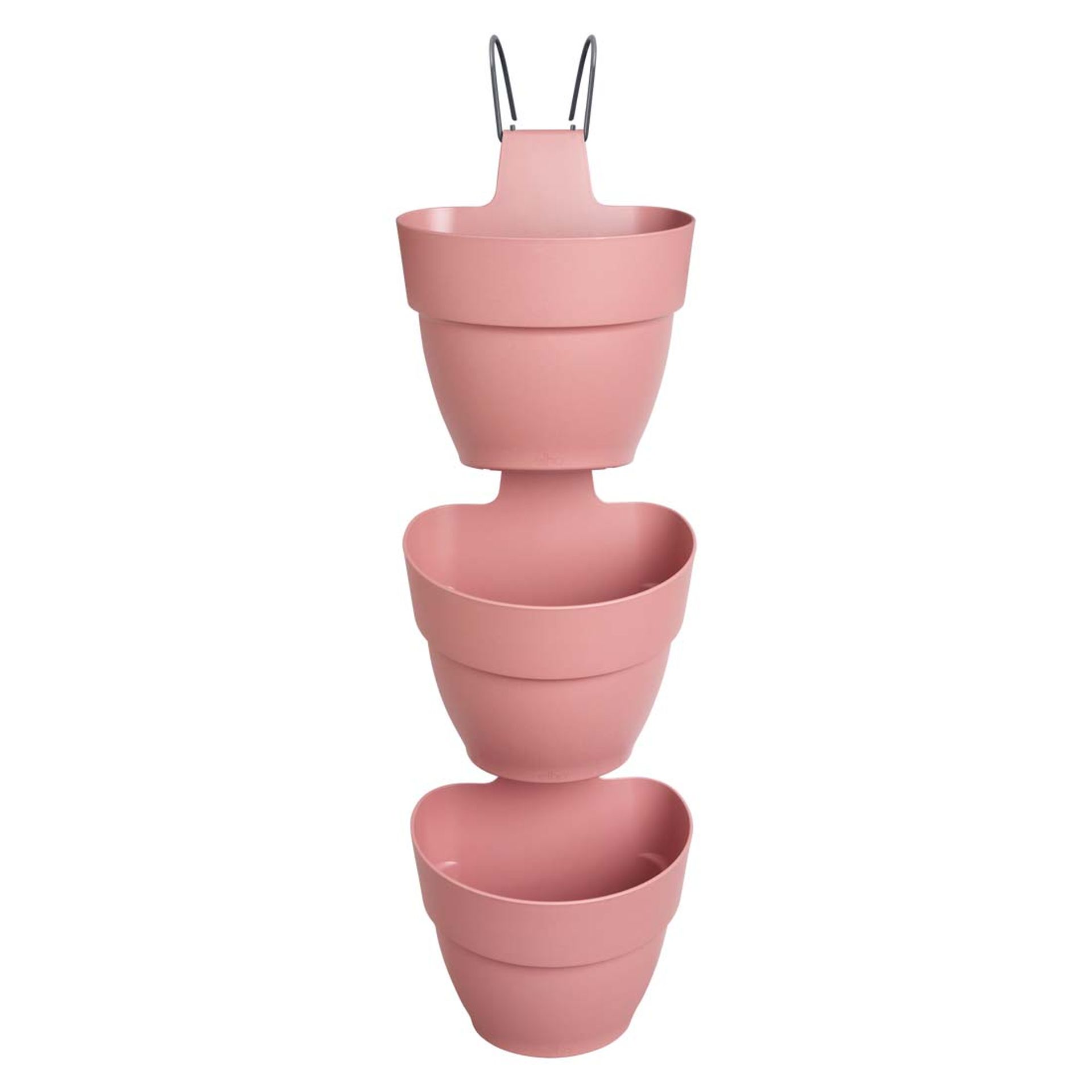 Dusty Pink Vibia Campana Vertical Forest Pots Set of 3